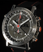 TEMPTION CHRONOGRAPH MOON PHASE (RED ACCENTS) REF. CGK-204 R - BASE CAL. VALJOUX 7751